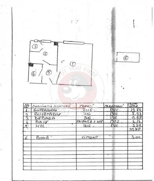 Marriot | Garsoniera | 38mp | Decomandata | B12832